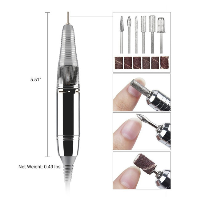 e file nail drill machine，35000rpm nail drill machine

